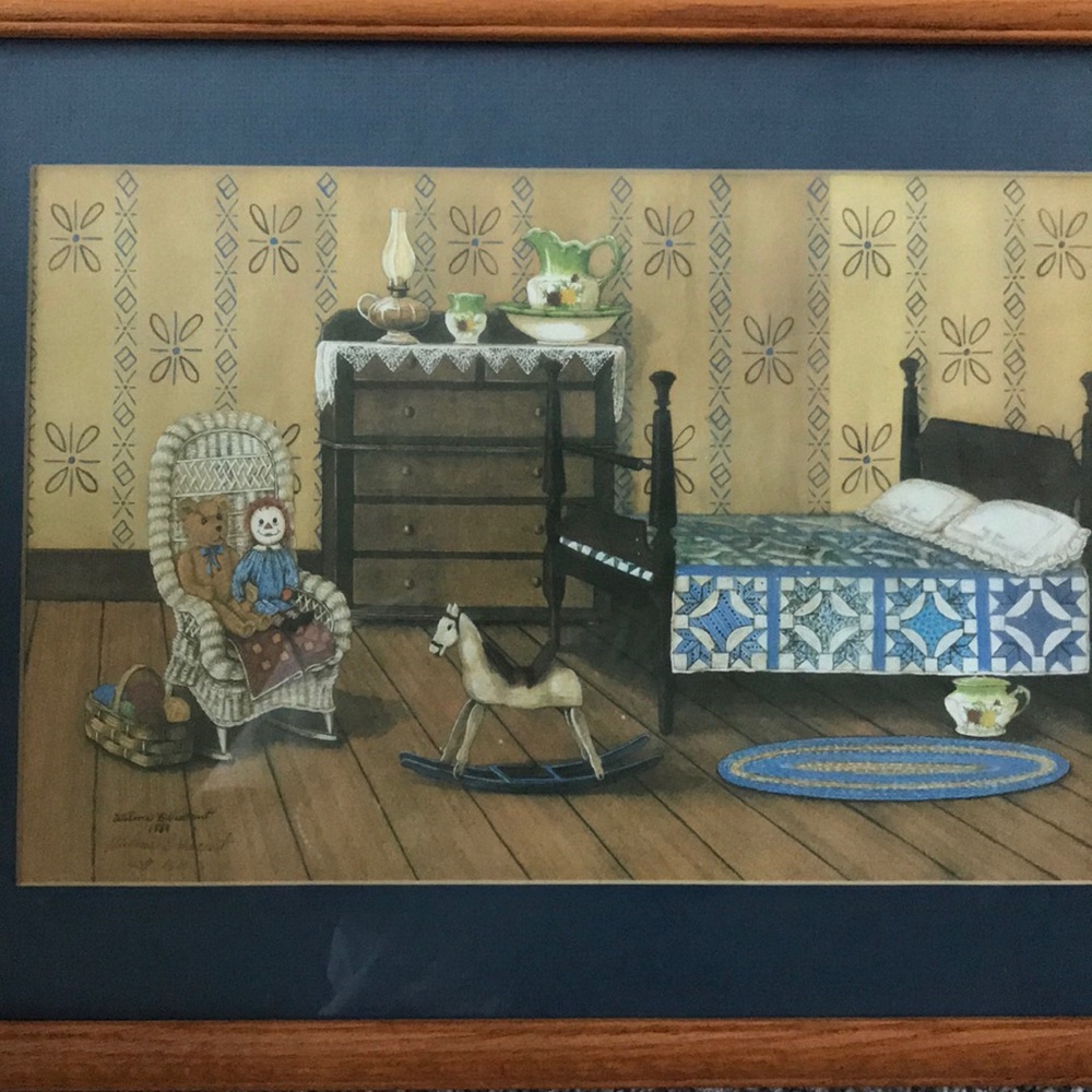Ragged Ann and Quilt 1984